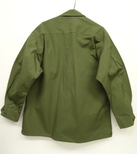 画像: 60'S アメリカ軍 US ARMY "JUNGLE FATIGUE 4th" リップストップ ファティーグジャケット L-SHORT (DEADSTOCK)