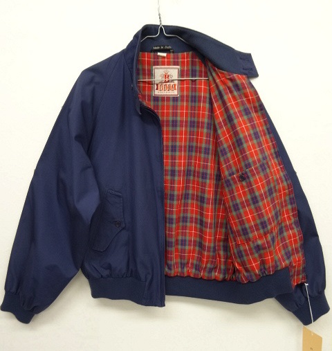 画像: 90'S BARACUTA G9 ハリントンジャケット NAVY イングランド製 (DEADSTOCK)