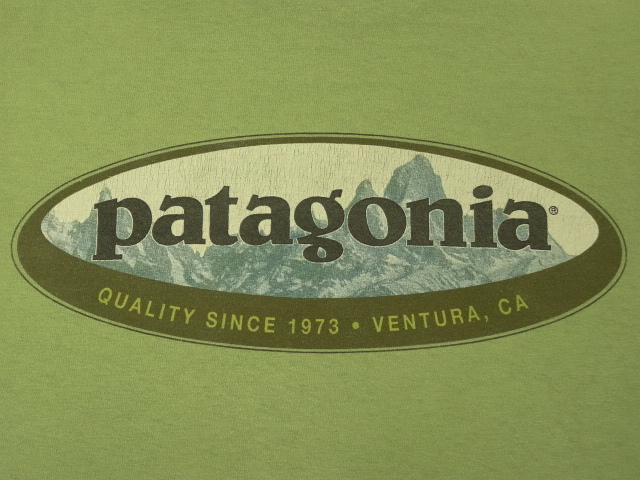 画像: 90'S PATAGONIA オーバルロゴ BENEFICIAL T'S 半袖Tシャツ USA製 (VINTAGE)