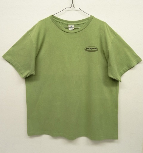 画像: 90'S PATAGONIA オーバルロゴ BENEFICIAL T'S 半袖Tシャツ USA製 (VINTAGE)