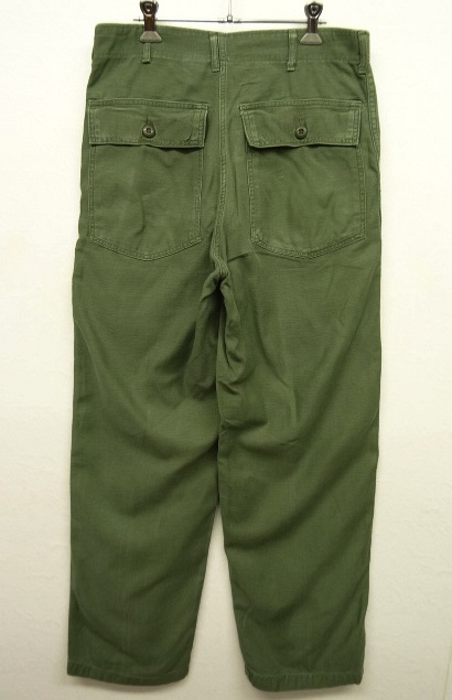 画像: 60'S アメリカ軍 US ARMY ベイカーパンツ W32L33 (VINTAGE)