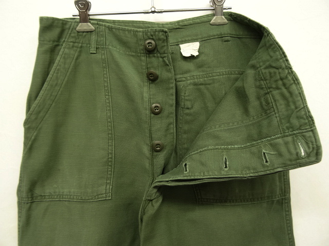 画像: 60'S アメリカ軍 US ARMY ベイカーパンツ W32L33 (VINTAGE)