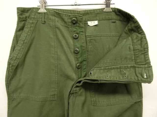 画像: 60'S アメリカ軍 US ARMY "DICKIES製" ベイカーパンツ W34L29 (VINTAGE)