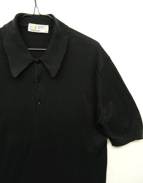 画像: JOHN SMEDLEY 旧タグ シーアイランドコットン ポロシャツ イングランド製 (USED)