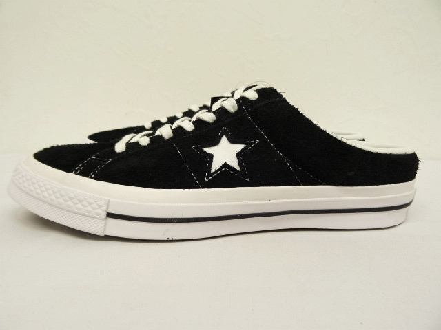 画像: CONS "ONE STAR MULE" スウェード スリッポン BLACK 廃盤モデル (DEADSTOCK)