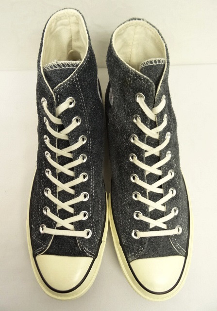 画像: CONVERSE "CHUCK TAYLOR" CT70 スウェード BLACK 最初期モデル (DEADSTOCK)