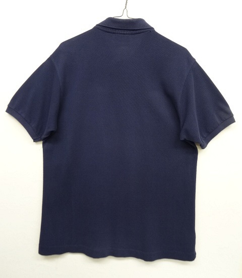 画像: 80'S CHEMISE LACOSTE ポロシャツ ネイビー フランス製 (VINTAGE)