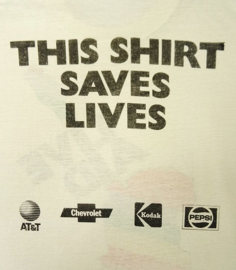 画像: 80'S LIVE AID シングルステッチ Tシャツ オリジナル (VINTAGE)