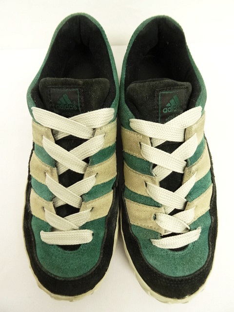 画像: 90'S ADIDAS "ADIMATIC" スウェード グリーン/ホワイト/ブラック 箱付き (VINTAGE)