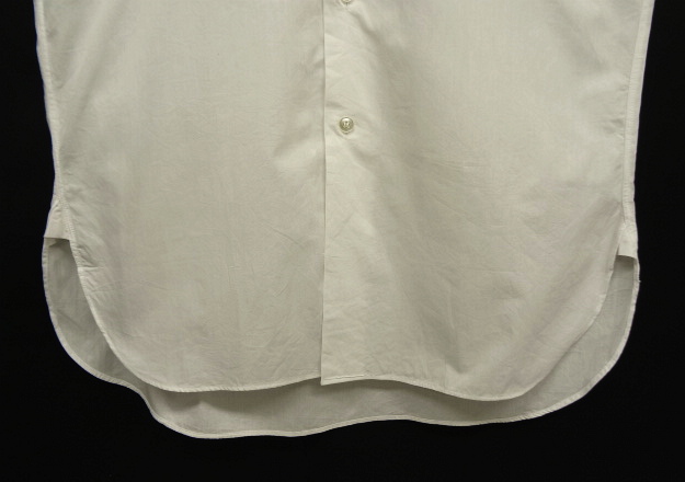画像: 60'S EATON'S OF CANADA マチ付き 半袖 シャツ WHITE 日本製 (VINTAGE)