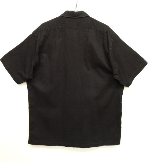 画像: 90'S RALPH LAUREN "CHAUNCEY" コットン 半袖シャツ BLACK (VINTAGE)