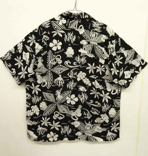 画像: 90'S RALPH LAUREN "CLASSIC FIT" レーヨン 半袖 オープンカラー アロハシャツ (VINTAGE)