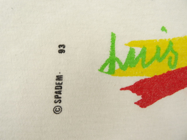 画像: 90'S PABLO PICASSO "TOROS Y TOREROS" 染み込みプリント Tシャツ スペイン製 (VINTAGE)