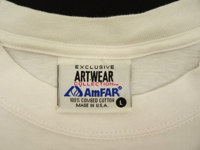 画像: 90'S WILLIAM WEGMAN x amfAR（エイズ研究財団） "MASCOT" 半袖Tシャツ USA製 (VINTAGE)