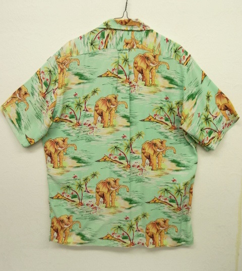 画像: 90'S RALPH LAUREN "CALDWELL" レーヨン 半袖 オープンカラー アロハシャツ (VINTAGE)