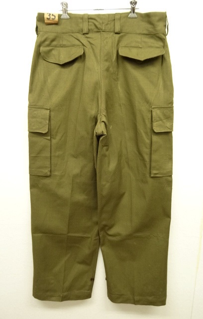 画像: 50'S フランス軍 M47 フィールドパンツ 前期型 KHAKI (DEADSTOCK)