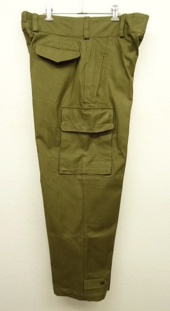 画像: 50'S フランス軍 M47 フィールドパンツ 前期型 KHAKI (DEADSTOCK)