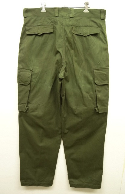 画像: 50'S フランス軍 M47 フィールドパンツ 後期型 OLIVE (DEADSTOCK)