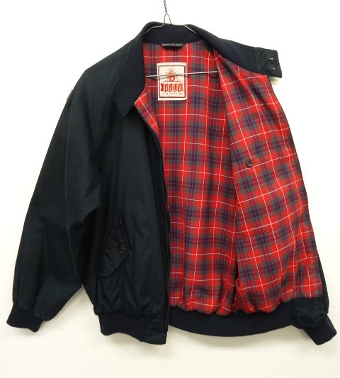 画像: BARACUTA G9 ハリントンジャケット DK NAVY イングランド製 (USED)