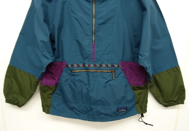 画像: 90'S LL Bean チロリアンテープ ナイロン アノラックパーカー (VINTAGE)