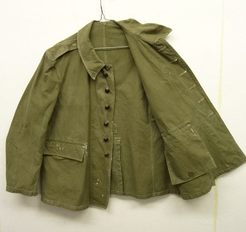 画像: 30'S フランス軍 M35 モーターサイクルジャケット KHAKI (VINTAGE)