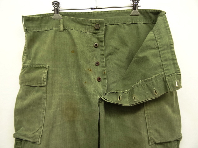 vintage】M-43 ARMY アメリカ軍 コットンヘリンボーン-