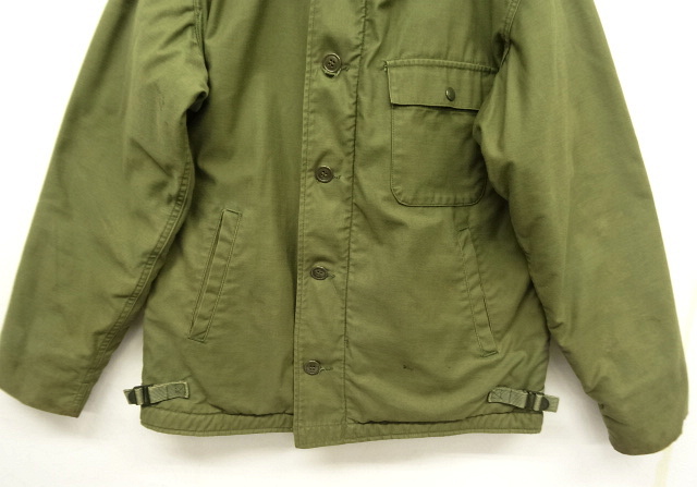 画像: 80'S アメリカ軍 US NAVY "A-2" デッキジャケット MEDIUM (VINTAGE)