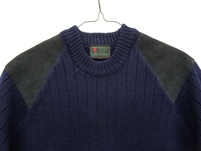 画像: 80'S ABERCROMBIE & FITCH 黒タグ ハンティングセーター イングランド製 (VINTAGE) 