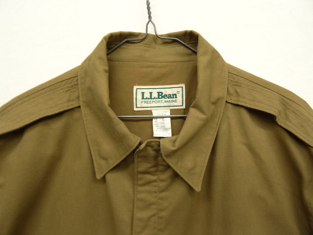 画像: 90'S LL Bean コットン A-2 フライトジャケット USA製 (VINTAGE)