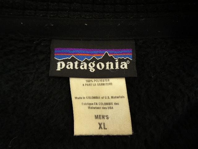 画像: 07'S PATAGONIA レギュレーターフリース R2ジャケット BLACK (VINTAGE)