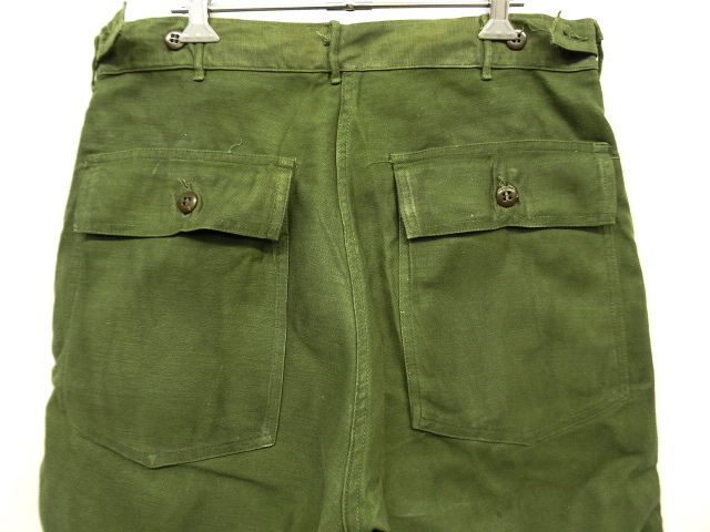 画像: 60'S アメリカ軍 US ARMY アジャスター付き ベイカーパンツ MEDIUM (VINTAGE)