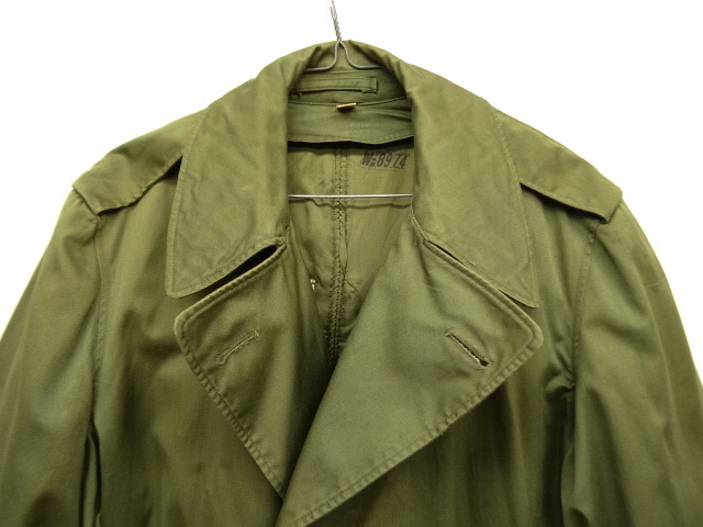 画像: 50'S アメリカ軍 US ARMY "M-1950" コットンサテン ライナー付き フィールドコート M-SHORT (VINTAGE)