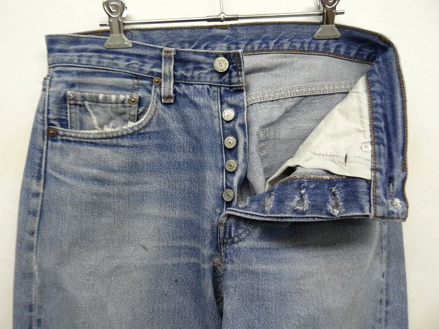 画像: 80'S LEVIS 501 赤耳 デニム USA製 (VINTAGE)