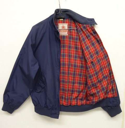 画像: 90'S BARACUTA G9 ハリントンジャケット NAVY イングランド製 (VINTAGE)