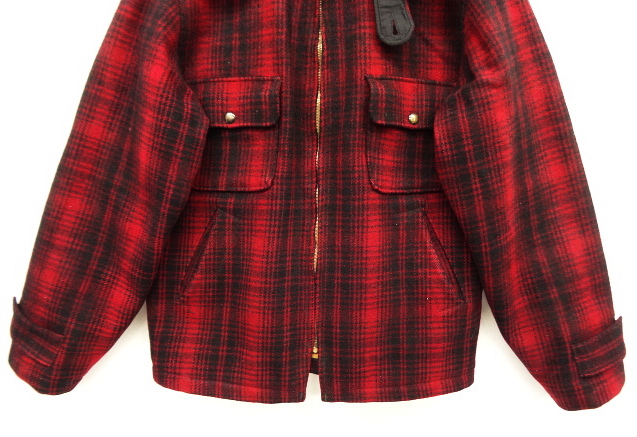 画像: 40'S WOOLRICH 黒タグ ウール スポーツジャケット USA製 (VINTAGE)