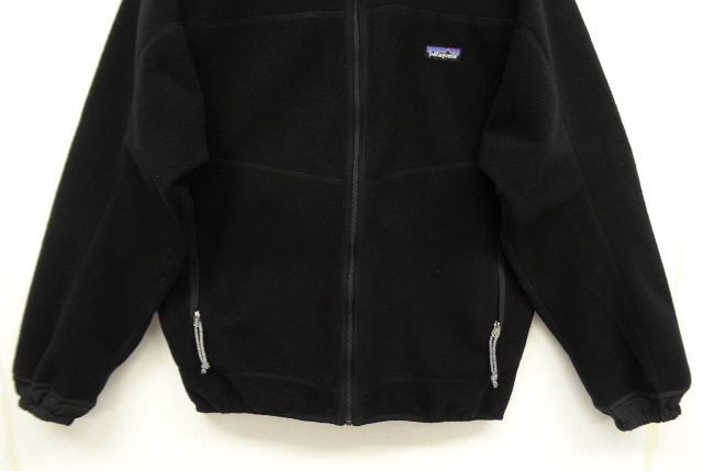 画像: 90'S PATAGONIA 雪無しタグ 裏地P.E.F ライトX カーディガン BLACK USA製 (VINTAGE)