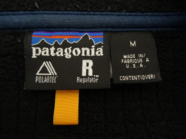 画像: 90'S PATAGONIA レギュレーターフリース ラディアントジャケット BLACK USA製 (VINTAGE)