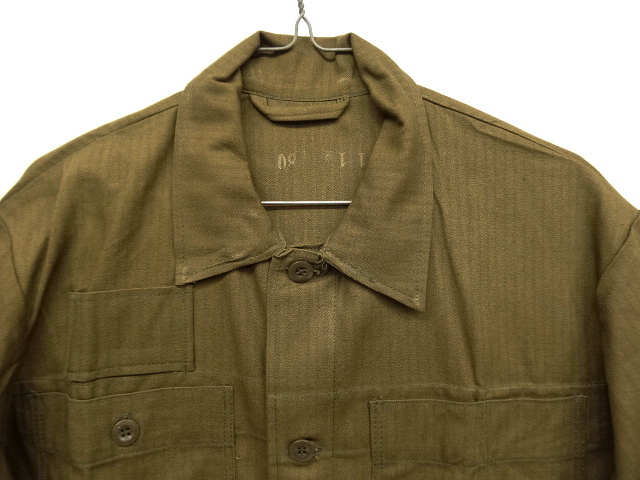 画像: 80'S チェコ軍 HBT ワークジャケット KHAKI (DEADSTOCK)