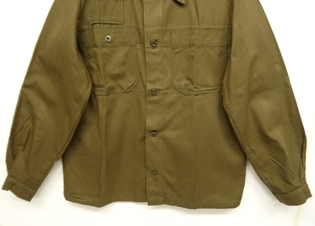 画像: 80'S チェコ軍 HBT ワークジャケット KHAKI (DEADSTOCK)