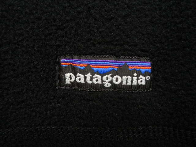 画像: 90'S PATAGONIA 雪無しタグ 裏地P.E.F ライトX カーディガン BLACK USA製 (VINTAGE)