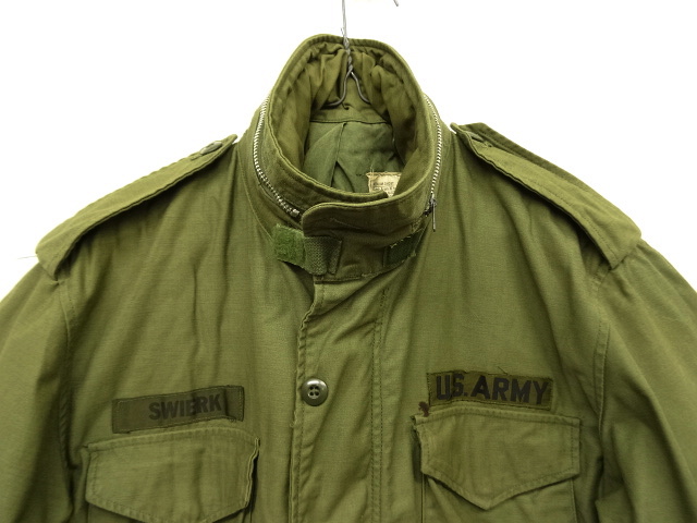 画像: 60'S アメリカ軍 US ARMY M-65 "2ndモデル" アルミジップ フィールドジャケット M-SHORT (VINTAGE)