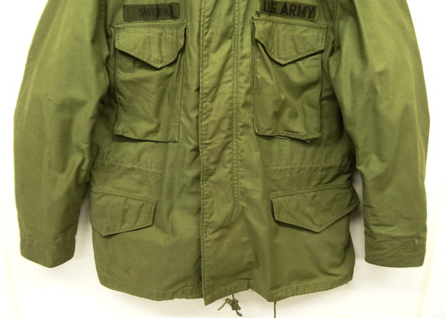 画像: 60'S アメリカ軍 US ARMY M-65 "2ndモデル" アルミジップ フィールドジャケット M-SHORT (VINTAGE)