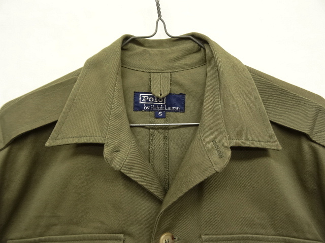 画像: 80'S RALPH LAUREN サファリジャケット KHAKI (VINTAGE)