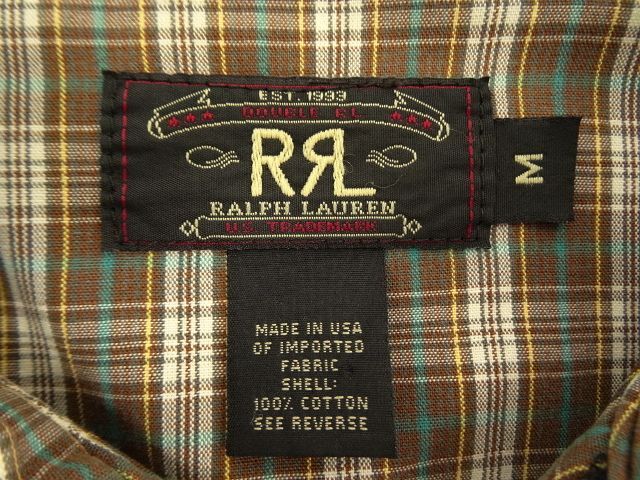 画像: 90'S RRL 初期 三ツ星タグ バックルバック ドリズラージャケット USA製 (VINTAGE)