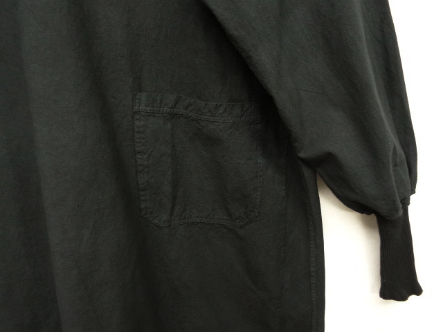 画像: イタリア軍 サージカルガウン コート 後染めブラック (DEADSTOCK)