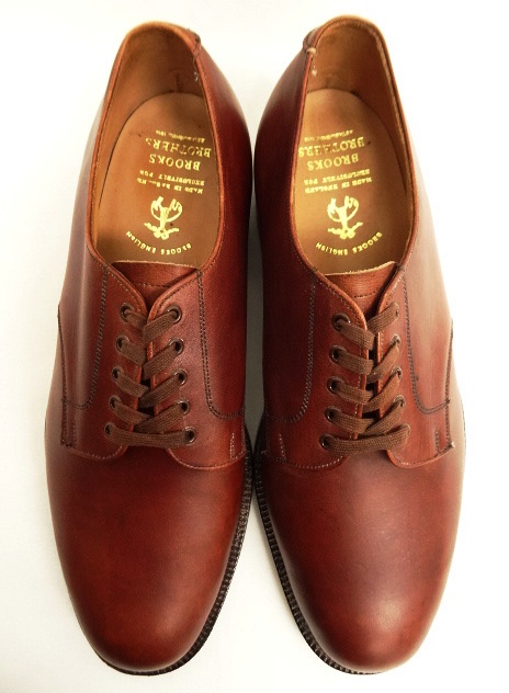 画像: 60'S BROOKS BROTHERS "BROOKS ENGLISH" プレーントゥ MADE IN ENGLAND (VINTAGE)