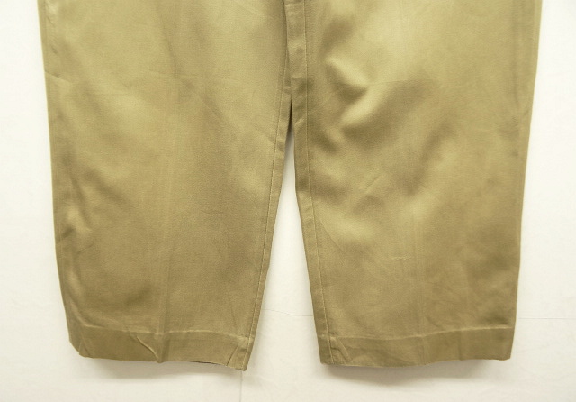 画像: 60'S アメリカ軍 US ARMY コットン100% チノパンツ PRENTICE製ジップ (VINTAGE)