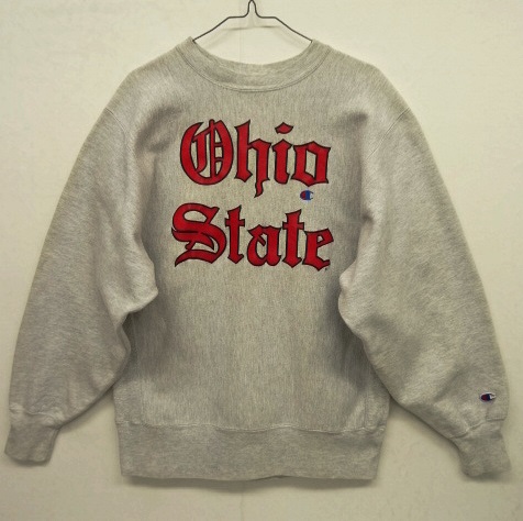 チャンピオンリバースウィーブ90s オハイオ　Ohio State 目あり