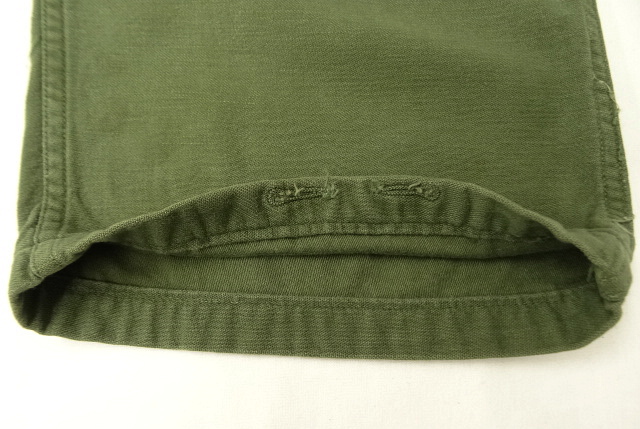 画像: 60'S アメリカ軍 US ARMY "OG107" コットンサテン ベイカーパンツ (VINTAGE)