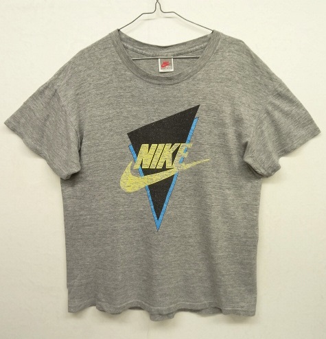 NIKE vintage ナイキ ヴィンテージ Tシャツ サイズ：M 銀タグ ゴツナイキ 90s ネイビー 紺 トップス 半袖 クルーネック シンプル カジュアル ブランド【メンズ】